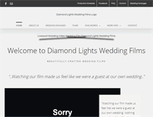 Tablet Screenshot of diamond-lights.co.uk